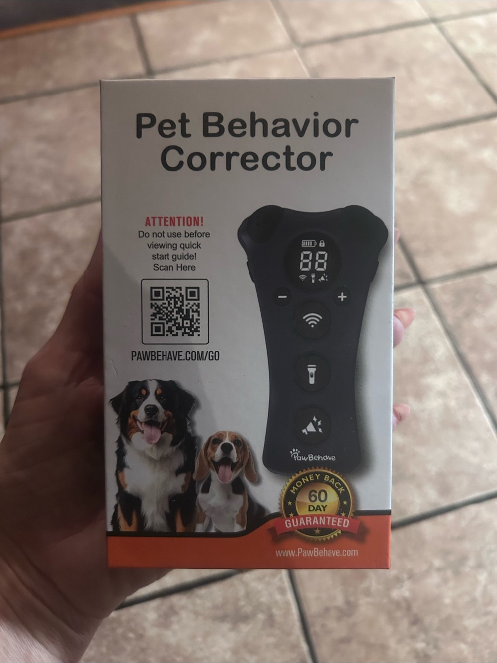Black Pet Behavior Corrector
